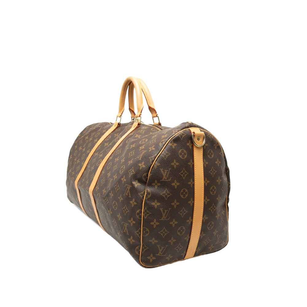 Pre-Loved Louis Vuitton Monogram Keepall Bandouliere 55 - Picture 2 of 7